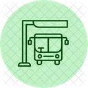 Bus Stop Pentaglow Icon