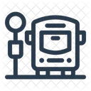 Bus Stop Waiting Shelter Icon
