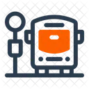Bus Stop Waiting Shelter Icon