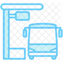 Public Transport Waiting Transit Icon