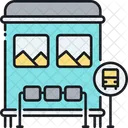 Bus Stop Shelter Ad  Icon
