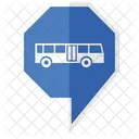 Bus Stop Sign Icon