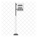 Bus stop sign  アイコン