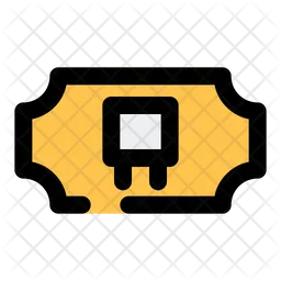 Bus ticket  Icon