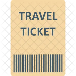 Bus Ticket  Icon