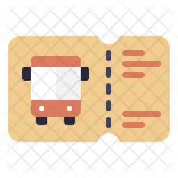 Bus ticket  Icon