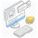 Travel Ticket Booking Icon