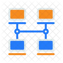 Bus Topology  Icon