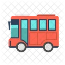 Bus Transportation Vacation Icon