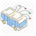 Automotive Bus Travel Coach Icon