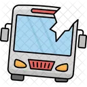 Bus Windscreen Broken  Icon