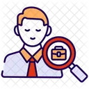 Buscador De Oportunidades Crecimiento Profesional Empleado Icono