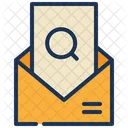Buscar Mensaje Correo Icono