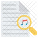 Busqueda Musica Archivos Icono