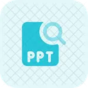 Buscar Archivo Ppt Buscar Ppt Buscar Archivo Icono