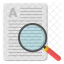 Buscar Papel Buscar Documento Buscar Contenido Icono