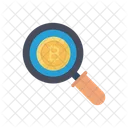 Busqueda Bitcoin Moneda Icon