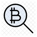 Busqueda Bitcoin Auditoria Icon