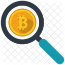 Bitcoin Busqueda Negocios Icon