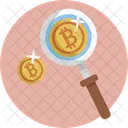 Buscar bitcoins  Icono