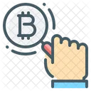 Buscar bitcoins  Icono