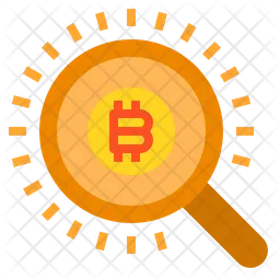 Buscar bitcoins  Icono