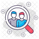 Buscar Candidato Encontrar Empleado Buscar Empleado Icon