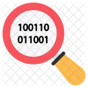 Buscar datos binarios  Icono