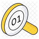 Buscar datos binarios  Icono