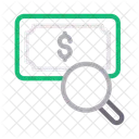 Buscar Dolar Dinero Icono