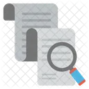 Buscar Documento Archivo Icono