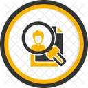 Busqueda De Empleados Trabajo Remoto Contratacion Icono