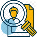 Busqueda De Empleados Trabajo Remoto Contratacion Icono