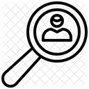 Lupa Busqueda Caza Icono