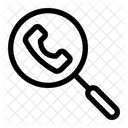 Buscar Contacto Telefono Icono