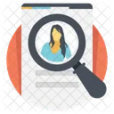 CV Curriculum Vitae Icon