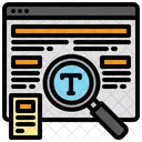 Buscar texto  Icono
