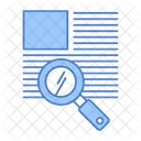 Buscar Texto Linea De Busqueda Linea Icono