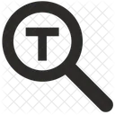 Buscar Texto Palabra Icono
