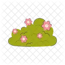 Bush With Flowers  Icon