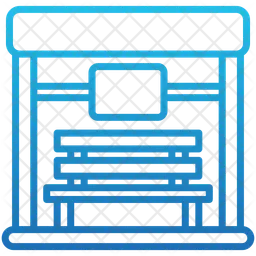 Bushaltestelle  Symbol