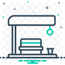 Bushaltestelle  Symbol