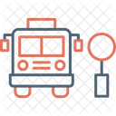 Bushaltestelle  Symbol