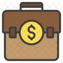 Bag Money Finance Busienss Briefcase Icon