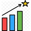 Business Graph Performance Icon