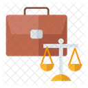 Work Justice Briefcase Icon