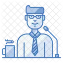 Business Conference Speaker Icon
