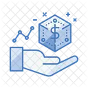 Business Valuation Stake Icon