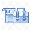 Business Portfolio Briefcase Icon