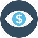 Business Dollar Eye Icon